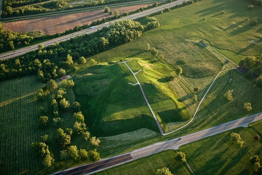 Aeriel view (Source: The History Hub)