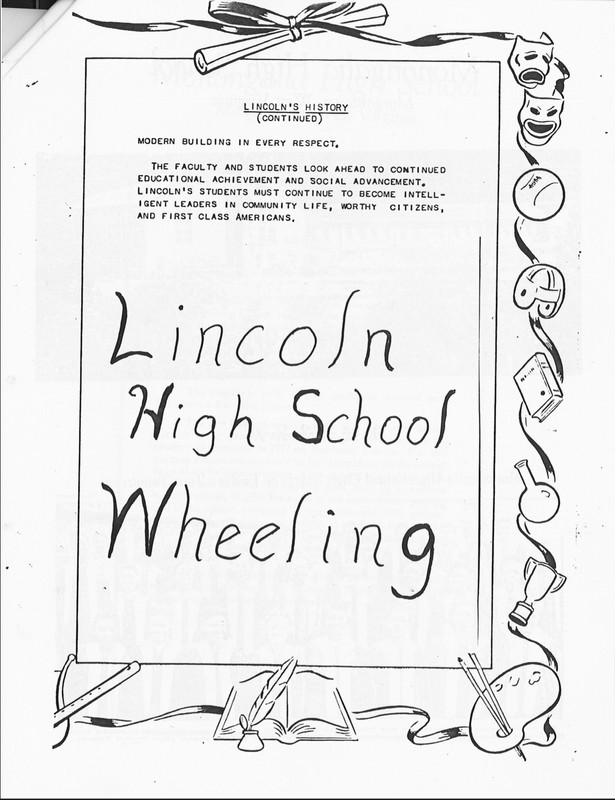 Byers, R. Charles, Bryson Cyrus, Florette Walton, Jhaun Jasper, Irene Ivy, and Emma Nelson. "Honoring Our Past." Black High Schools in West Virginia (1988). Marshall University Special Collections.