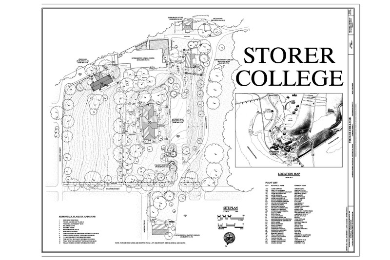 Storer College campus directory