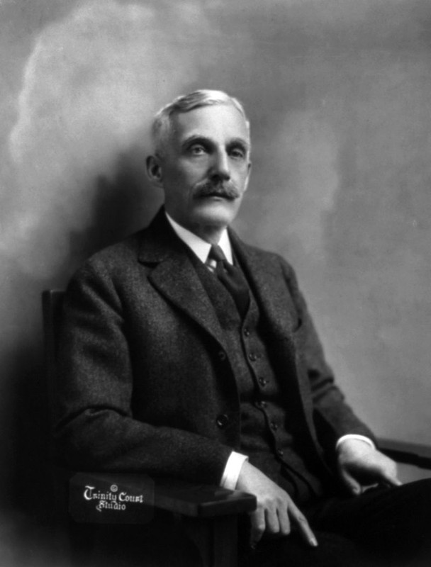 Andrew W. Mellon, banker, industrialist, and politician, donated portraits to the Smithsonian, which helped form both the Smithsonian American Art Museum and the National Portrait Gallery.