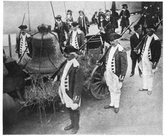 1908 Recreation of the Liberty Bell's Journey to Allentown