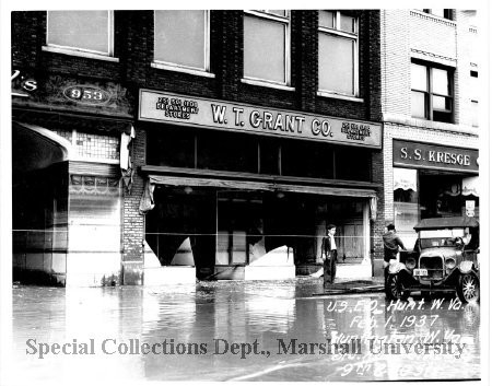 W.T. Grant Co. during the 1937 flood
