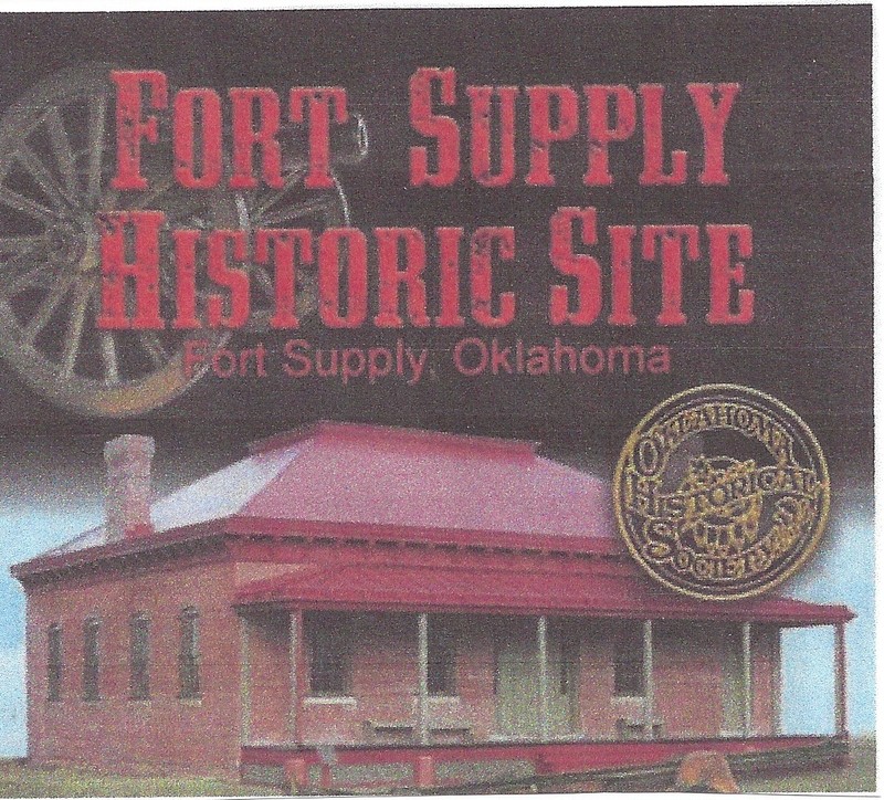 Restored building at Fort Supply, OK