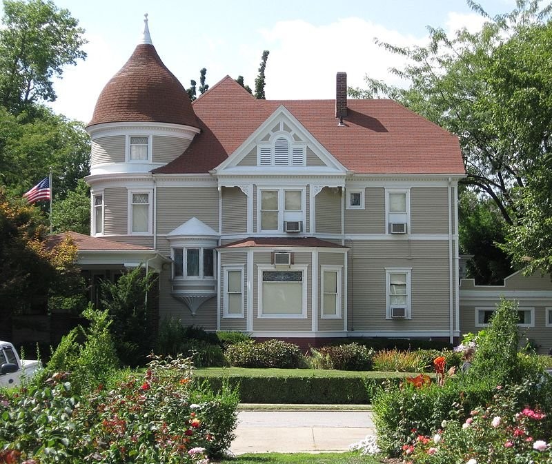 The Albert Bishop Chance House was built in 1904 and is now the location of the Centralia Historical Society.
