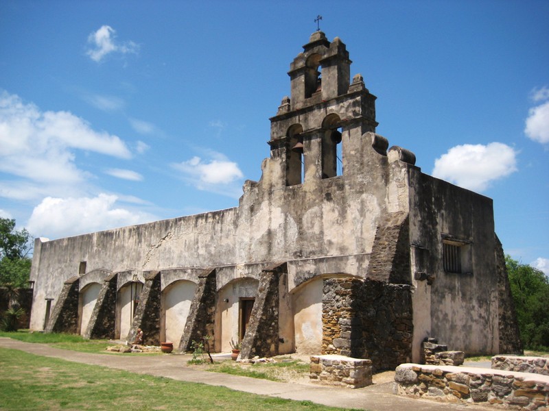 The ruins of the church that was destroyed in the 1812 earthquake. The lives of 40 Indian neophytes were lost in the catastrophic collapse that resulted.