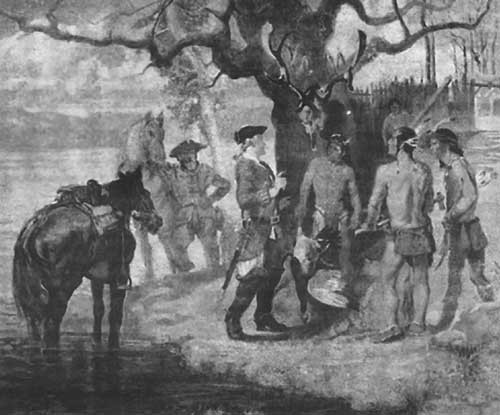 European explorers meet the Piscataway in the late seventeenth century