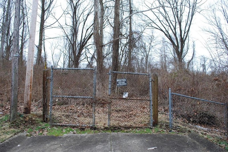 Gated entrance to Bethel. 