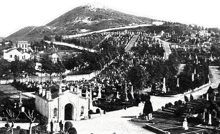 Laurel Hill Cemetery during the 1890s [foundsf.org]