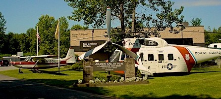 Front Entrance to the Aviation Hall of Fame and Museum of New Jersey