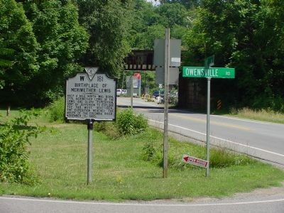 Another look at the roadside marker