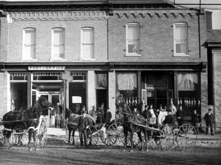 Thomas W. Hacker block, west elevation, 1897