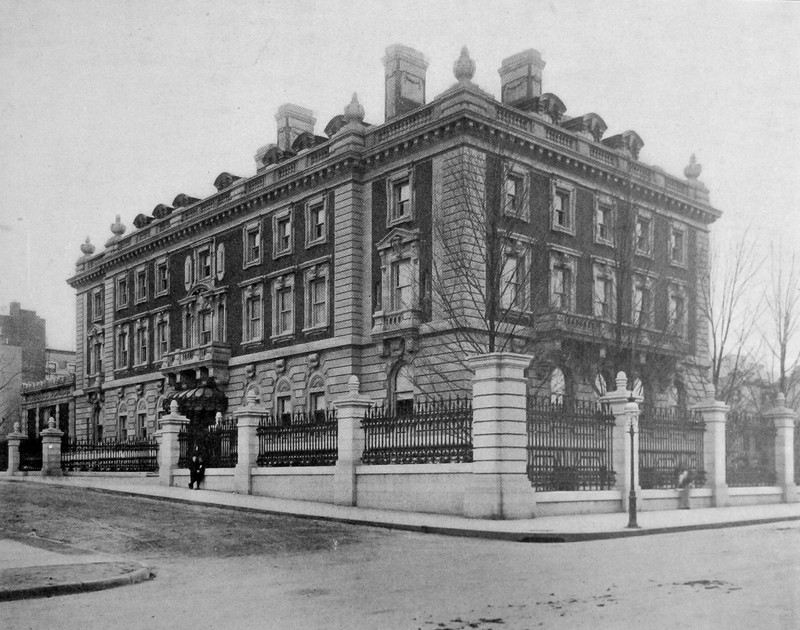 The Carnegie Mansion shortly after completion in 1903.