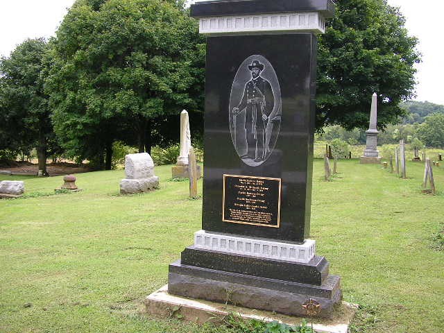 Martin Delany Headstone in OH (modern)