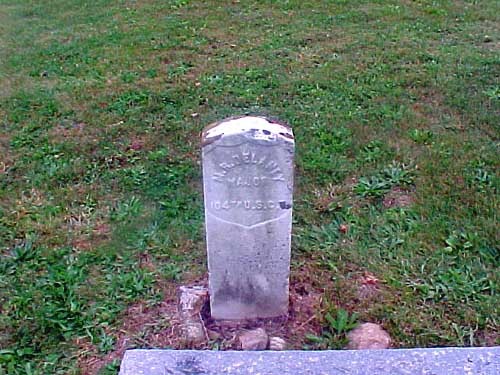 Original Military headstone of Martin Delany (Ohio)