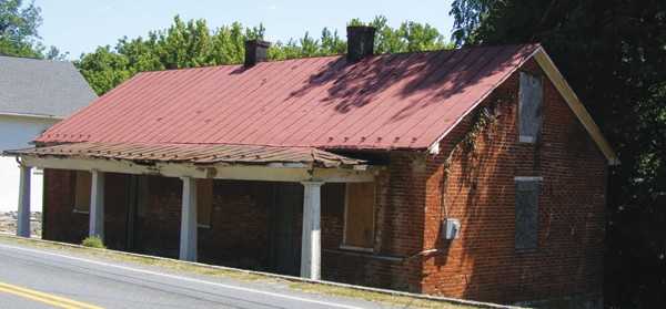 The Harewood brick school as it stands today on MLK Jr. Ave.