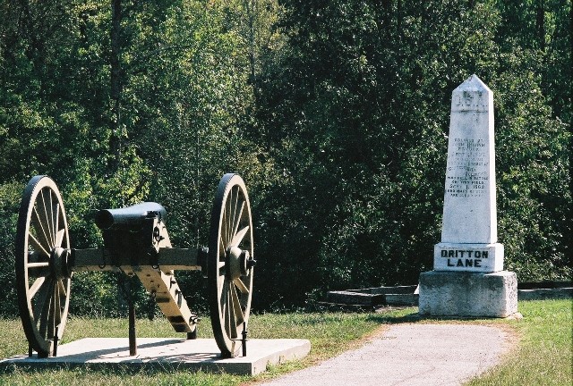 Mass grave memorial of 21 unknown Confederate soldiers.