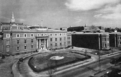 The former Freedman's Hospital building is now the C. B. Powell building and home to the School of Communications 