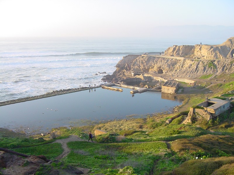 Present Day Ruins of the Sutra Baths