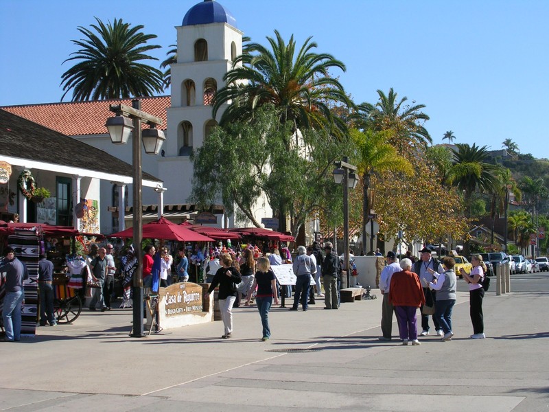 View of the plaza