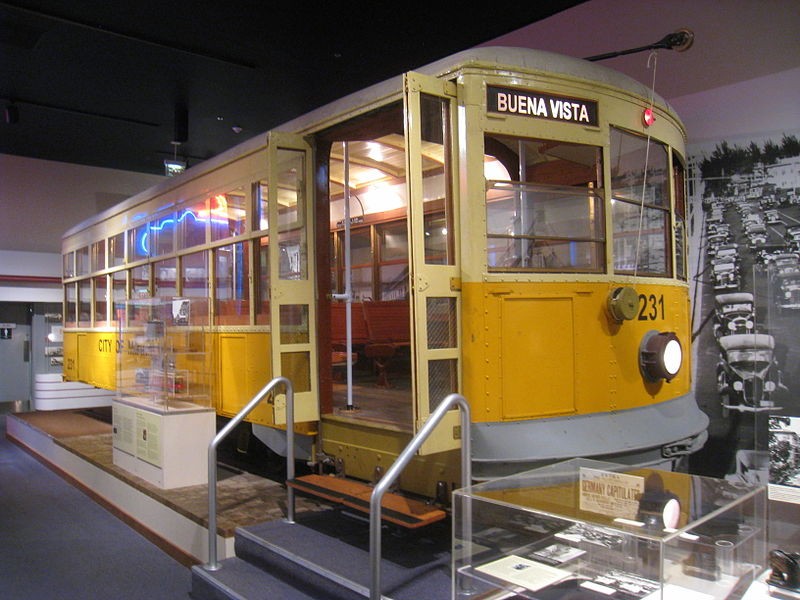 Former tram car from Miami featured at HistoryMiami.