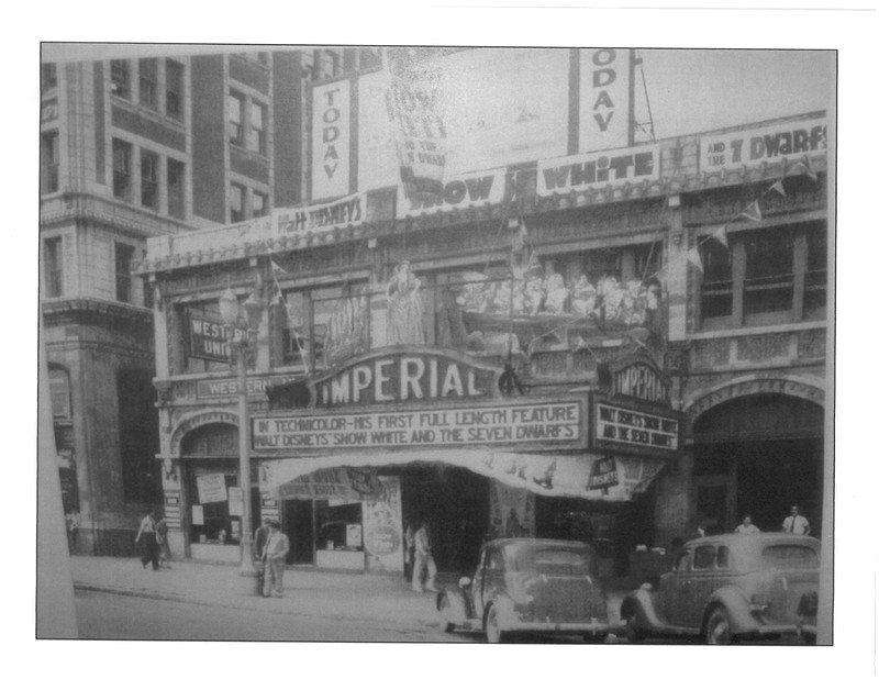 Original Marquee of Imperial Theater 
