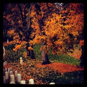 Lexington National Cemetery Fall