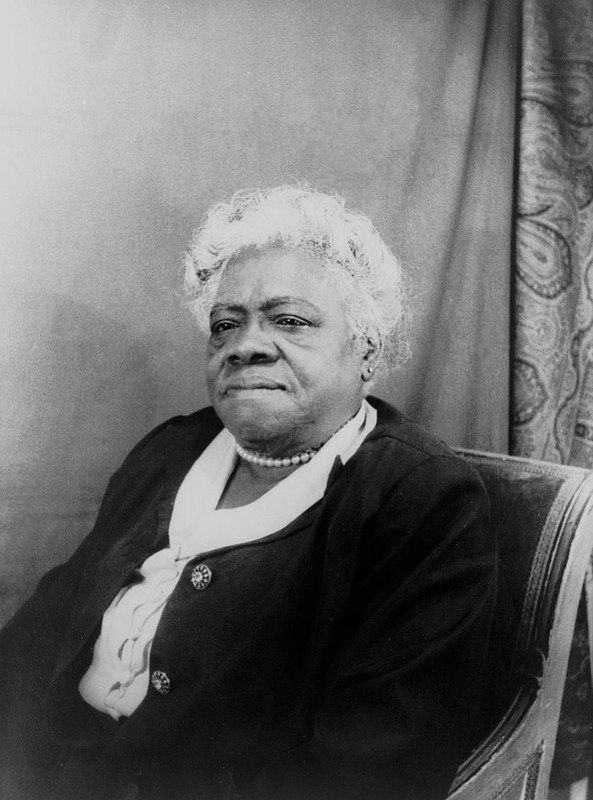 Mary McLeod Bethune, the educator and activist who founded the NCNW in 1935. Photo from 1949, courtesy of the Library of Congress. 