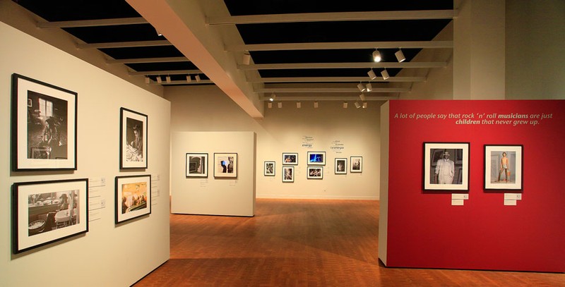 A view inside the museum