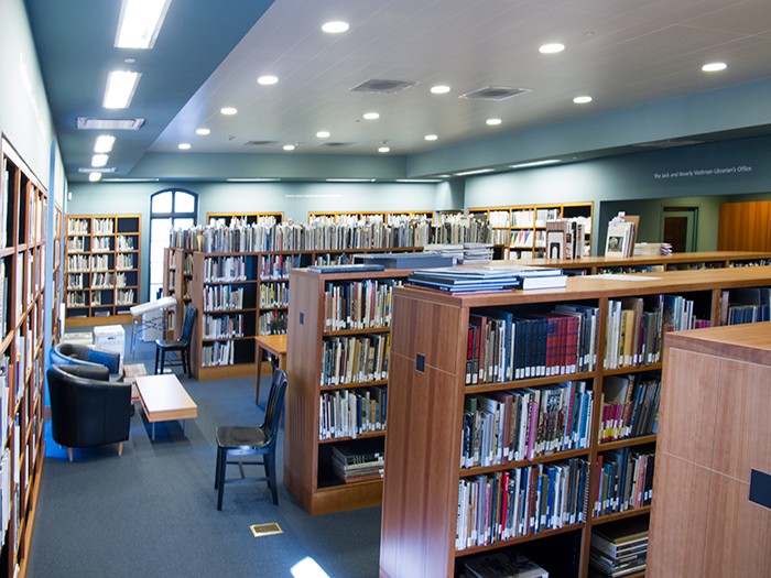 The museum's library