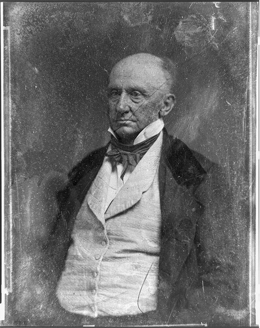 George Washington Parke Custis, grandson of Martha Washington, built Arlington House. He operated a plantation at Arlington and filled the mansion with antiques and objects associated with President George Washington. National Park Service.