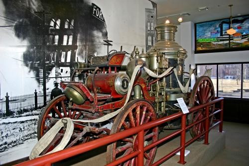 1908 American Fire Engine Company Steam Pumper 