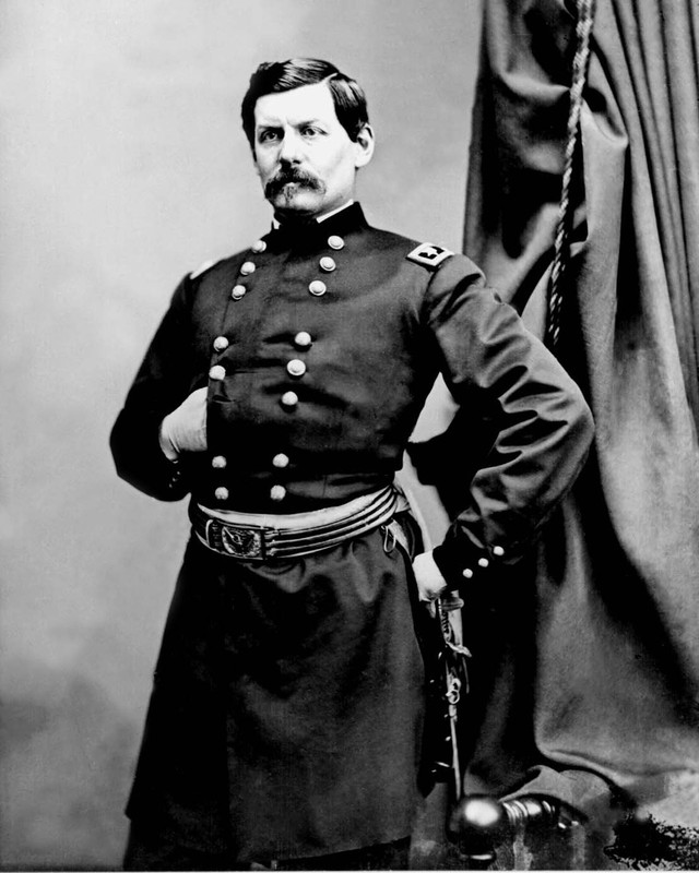 Union General George B. McClellan led the Army of the Potomac to Antietam as part of the Maryland Campaign. While McClellan drove Lee into retreat, President Lincoln wished he had actively pursued Lee's forces, leading to McClellan's removal. Wikimedia Co