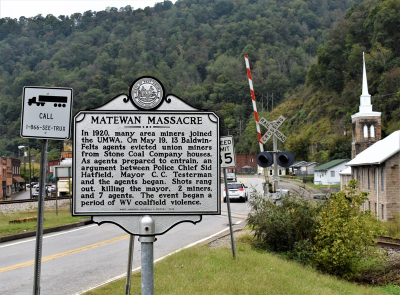 This historical marker was dedicated in 2012