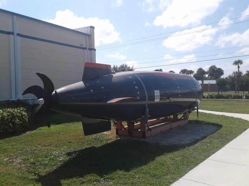 A submarine used for amphibious, reconnaissance, and various other water activities during conflicts used by SEAL operatives.