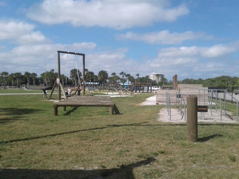The Obstacle Course on display at the museum for the public to interact with after signing a waiver.