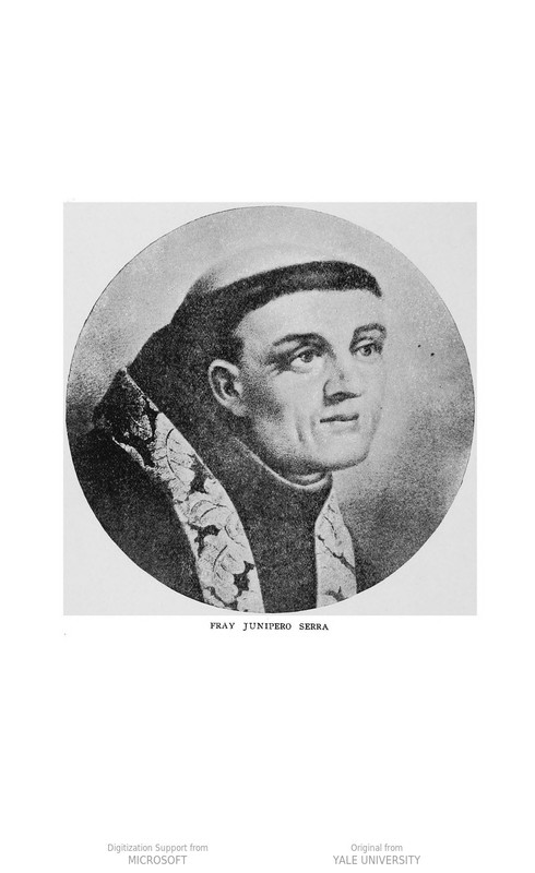 Father Junipero Serra, President of the California Missions. While not personally present at the founding of Mission San Francisco, he was still likely responsible for the naming of the Bay and Mission.