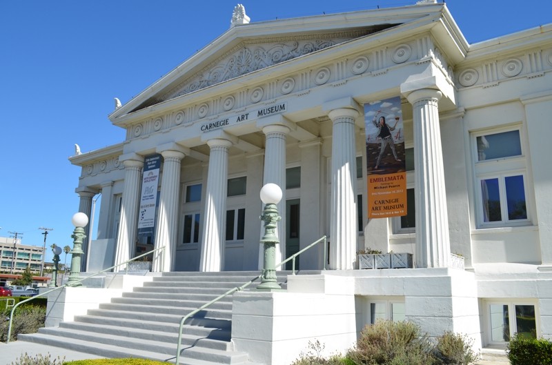 The Carnegie Art Museum, formerly the Oxnard Public Library.