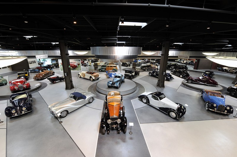A view inside the museum