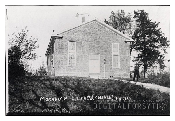 1890 photo of church-rear view