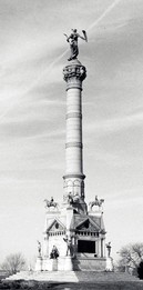 Soldiers and Sailors Monument, photograph taken 1894