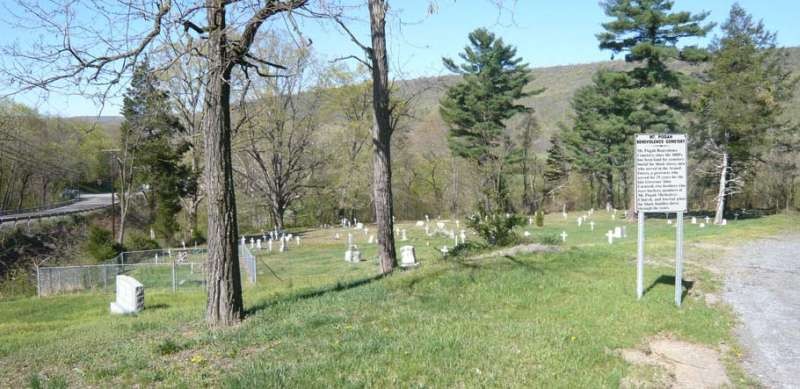 Entrance to Mt. Pisgah Cemetery