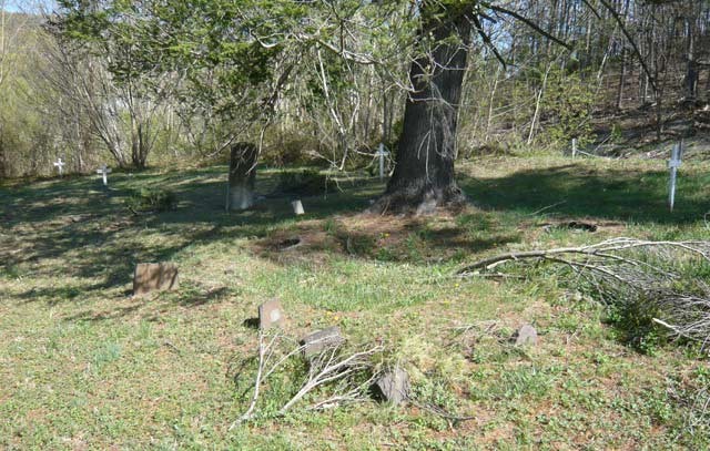 Another section of cemetery