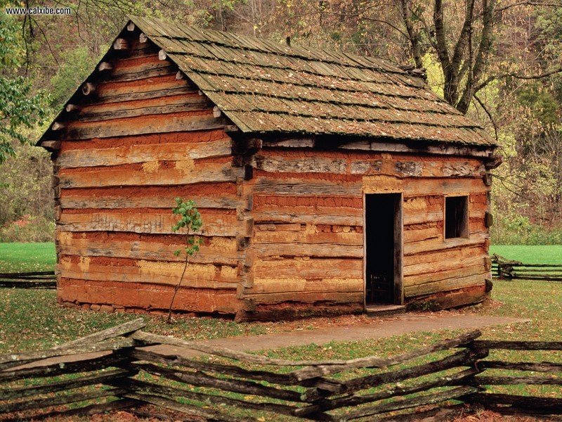 This cabin at Knob Creek Farm was constructed in 1931 