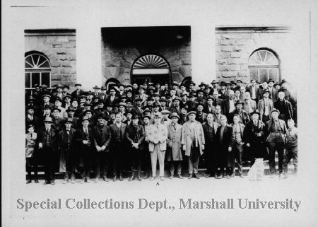 Sheriff Don Chafin and his paid mine guards, circa 1920