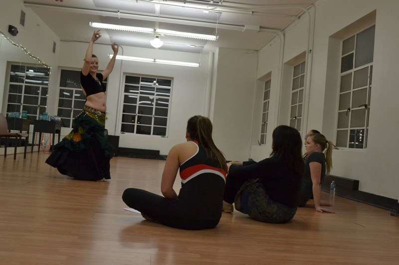 Belly Dancing class conducted at the center