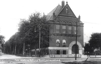 A historic photo of the Watkins Building from the museum's official website