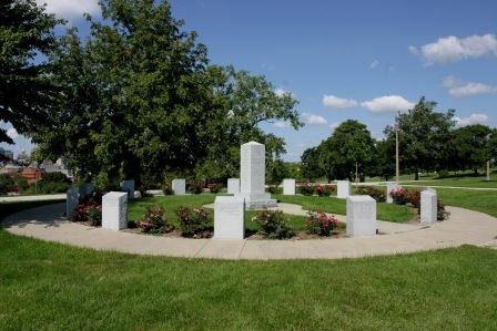 View of the Iowa Revolutionary War Monument