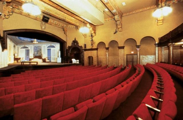 Interior shot of the theater