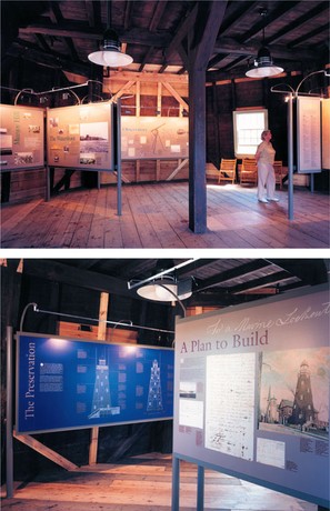 Inside the Portland Observatory
