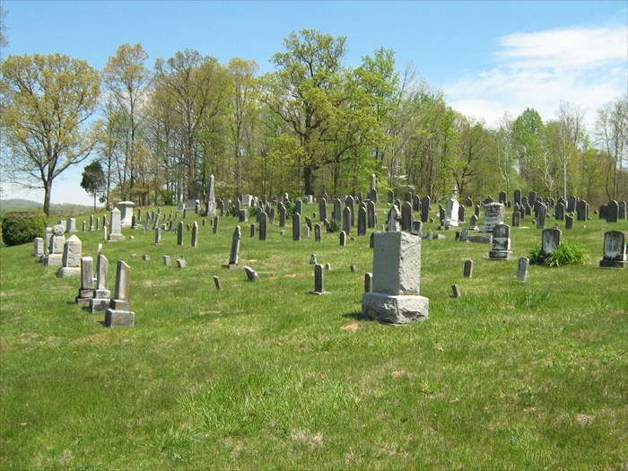 Cemetery adjacent to church